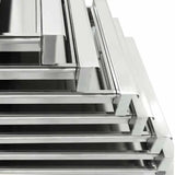 EASYLINE Pizzakühltisch 800 / 2-türig & 7 Schubladen "grau" - Gastro-Bedarf24 GmbH
