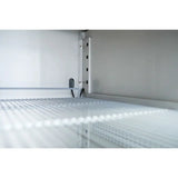 EASYLINE Pizzakühltisch 800 / 2-türig & 7 Schubladen "grau" inkl. Kühlaufsatz GN1/3 - Gastro-Bedarf24 GmbH