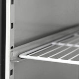 EASYLINE Pizzakühltisch 800 / 2-türig & 7 Schubladen "schwarz" - Gastro-Bedarf24 GmbH