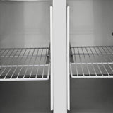 EASYLINE Pizzakühltisch 800 / 2-türig & 7 Schubladen "schwarz" - Gastro-Bedarf24 GmbH