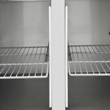 EASYLINE Pizzakühltisch 800 / 2-türig & 7 Schubladen "schwarz" inkl. Kühlaufsatz GN1/4