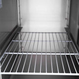EASYLINE Pizzakühltisch 800 / 2-türig "schwarz" - Gastro-Bedarf24 GmbH