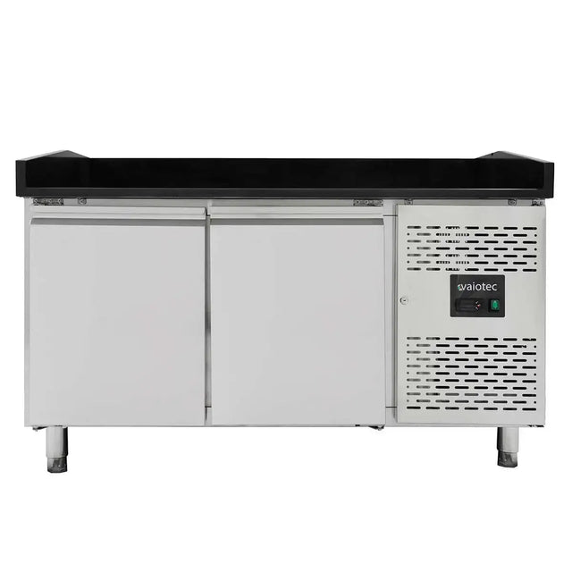 EASYLINE Pizzakühltisch 800 / 2-türig "schwarz" - Gastro-Bedarf24 GmbH