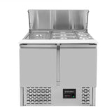 EASYLINE Saladette 700 / 2 - fach mit Klappdeckel - Gastro - Bedarf24