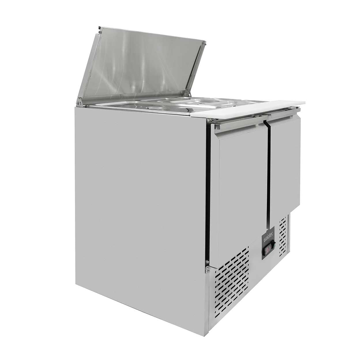 EASYLINE Saladette 700 / 2 - fach mit Klappdeckel - Gastro - Bedarf24