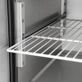 EASYLINE Saladette 700 / 2-fach mit Klappdeckel - Gastro-Bedarf24 GmbH