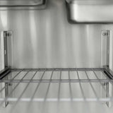 EASYLINE Saladette 700 / 3-fach mit eckigem Glasaufsatz - Gastro-Bedarf24 GmbH