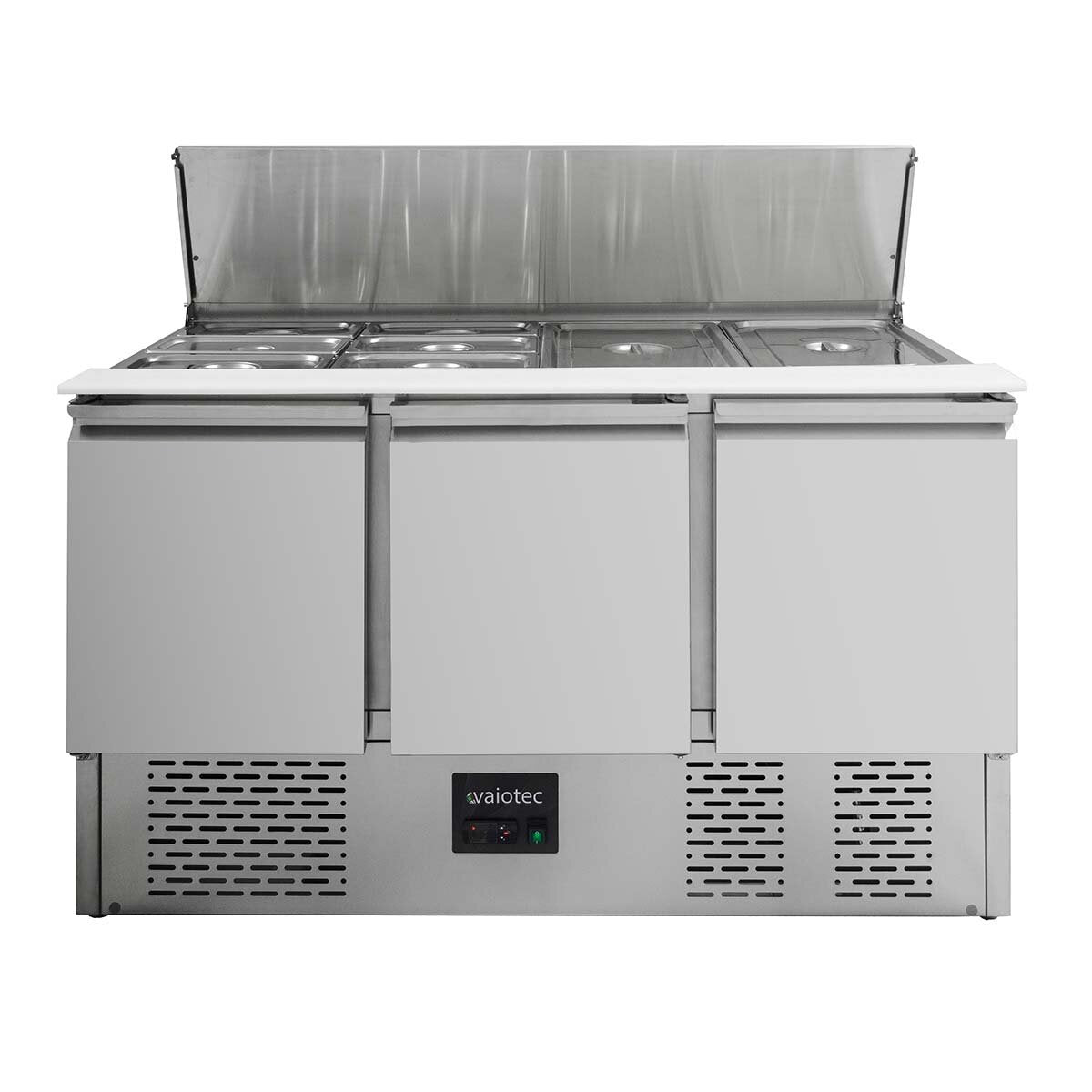 EASYLINE Saladette 700 / 3 - fach mit Klappdeckel - Gastro - Bedarf24