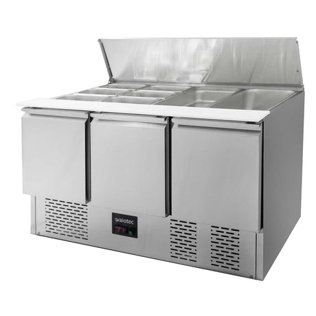 EASYLINE Saladette 700 / 3 - fach mit Klappdeckel - Gastro - Bedarf24