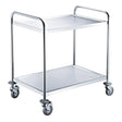 EASYLINE Servierwagen Edelstahl / 2 Böden - Gastro-Bedarf24 GmbH