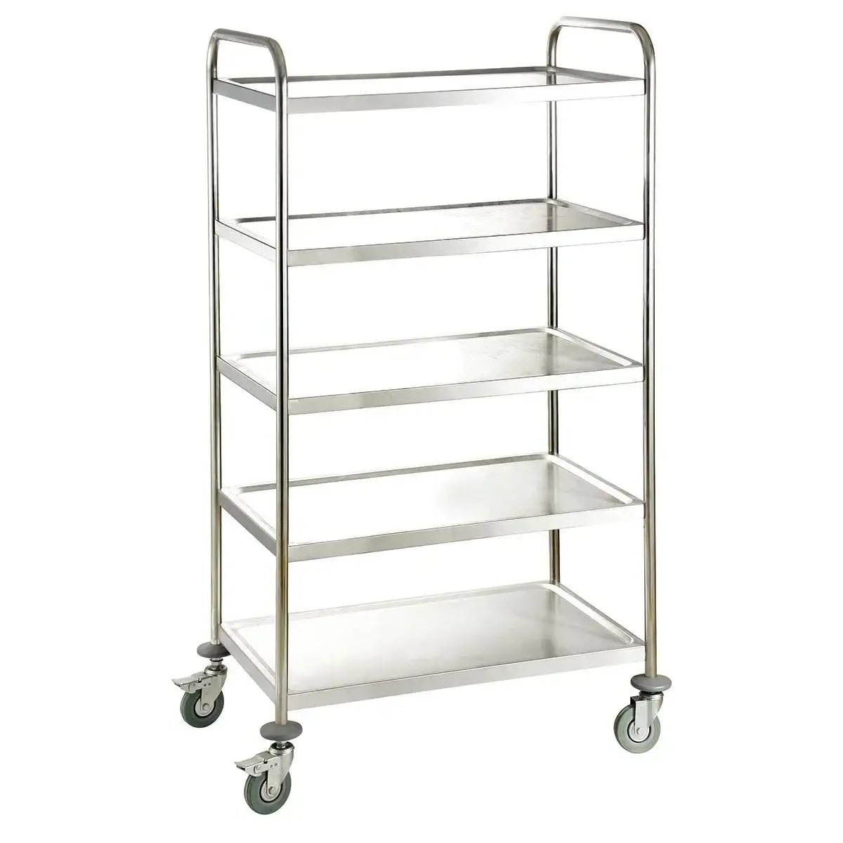 EASYLINE Servierwagen Edelstahl / 5 Böden - Gastro-Bedarf24 GmbH