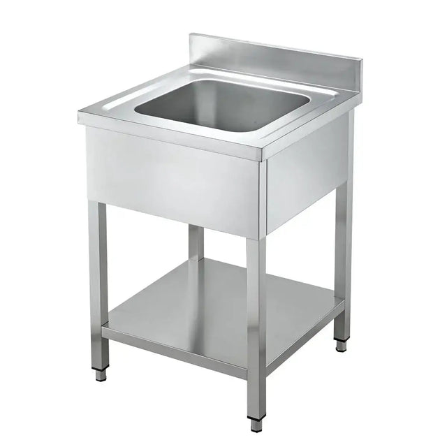 EASYLINE Spültisch 600 / 1 Becken B:600 - Gastro-Bedarf24 GmbH