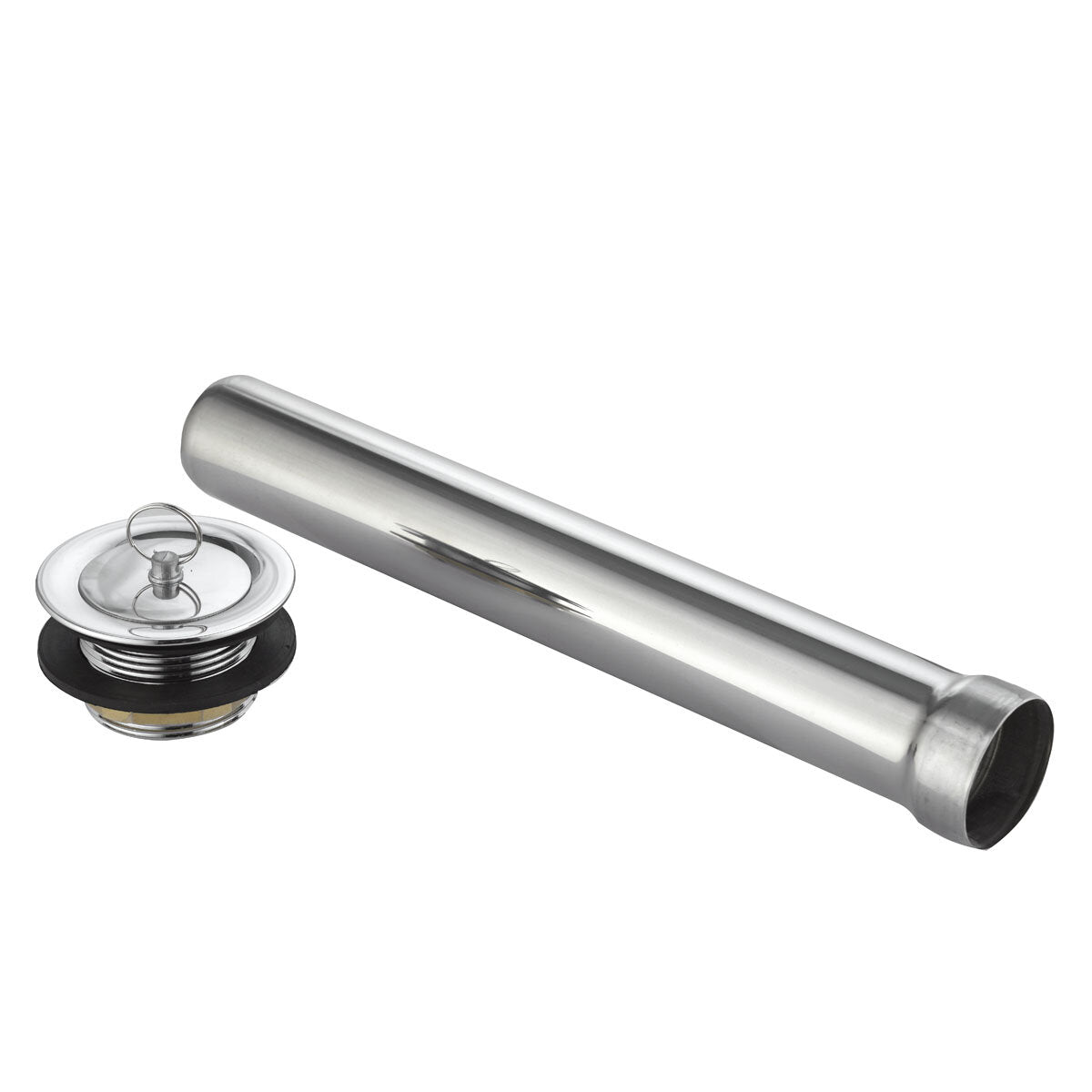 EASYLINE ayaklı taşma borusu, evyeler için 250 mm, 48 x 48 mm