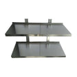 EASYLINE Wandbord 300 inkl. Konsolen zur Wandbefestigung / 2 Etagen - Gastro-Bedarf24 GmbH