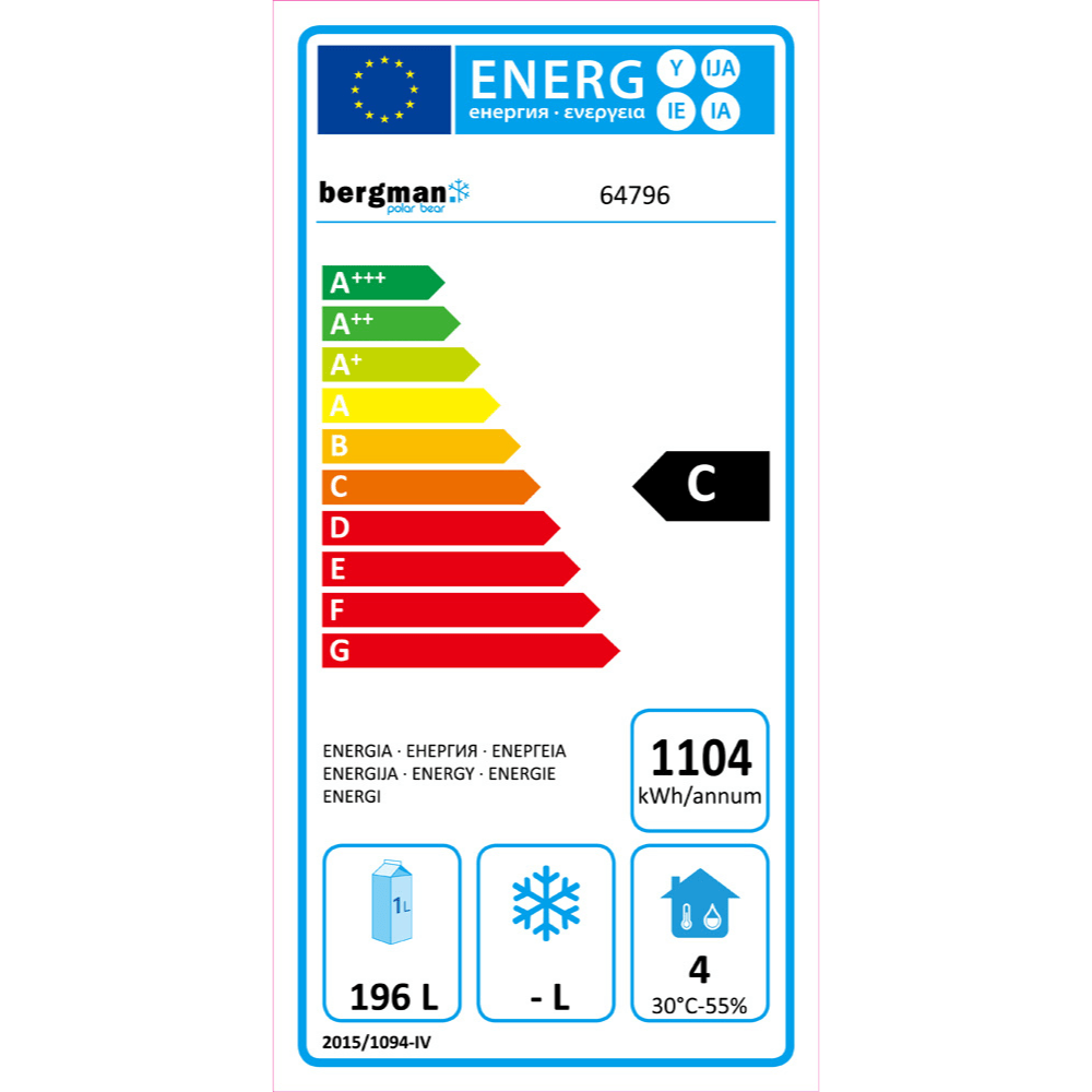 ECO Kühltisch mit zwei Türen - Gastro - Bedarf24