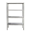 ECO Lagerregal 500 / 4 Böden - 160x180 cm - Gastro-Bedarf24 GmbH