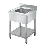 ECO Spültisch 60 x 60 mit einem Becken - Gastro-Bedarf24 GmbH