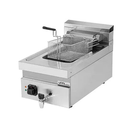 Elektrische Fritteuse 1x12L – 1x9kW (Hohe Leistung) - Gastro-Bedarf24 GmbH