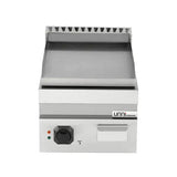 Elektrische Grillplatte - 400x700x350 mm – Glatt - 4,5 kW - Gastro-Bedarf24 GmbH