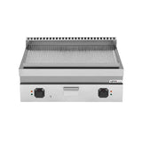 Elektrische Grillplatte - 800x700x300 mm - gerillt - 9 kW - Gastro-Bedarf24 GmbH