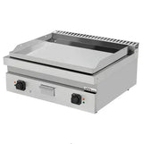 Elektrische Grillplatte - 800x700x350 mm – Chrom - 9 kW - Gastro-Bedarf24 GmbH