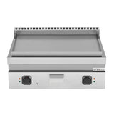 Elektrische Grillplatte - 800x700x350 mm – Glatt - 9 kW - Gastro-Bedarf24 GmbH