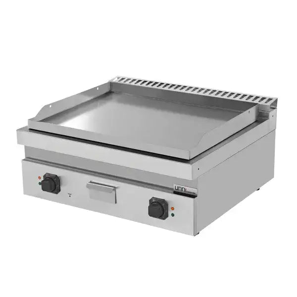 Elektrische Grillplatte - 800x700x350 mm – Glatt - 9 kW - Gastro-Bedarf24 GmbH