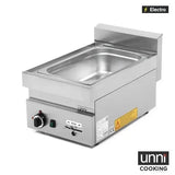 Elektro-Bain Marie - 400x650x300 mm - 1,2 kW - Gastro-Bedarf24 GmbH