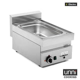Elektro-Bain Marie - 400x650x300 mm - 1,2 kW - Gastro-Bedarf24 GmbH