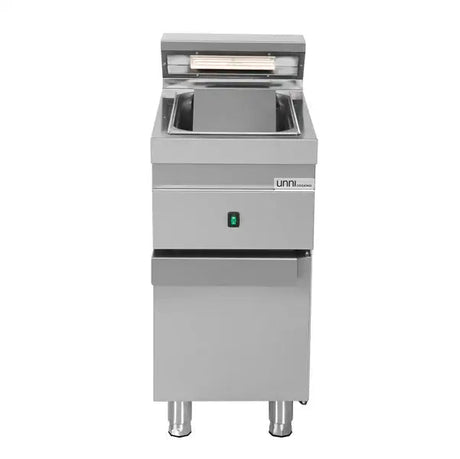 Elektro Frittenwanne - 1/1 GN - 400x700x850/900 mm - 1 kW - Gastro-Bedarf24 GmbH