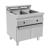 Elektro Frittenwanne - 1/1 GN - 800x700x850/900 mm - 2 kW - Gastro-Bedarf24 GmbH