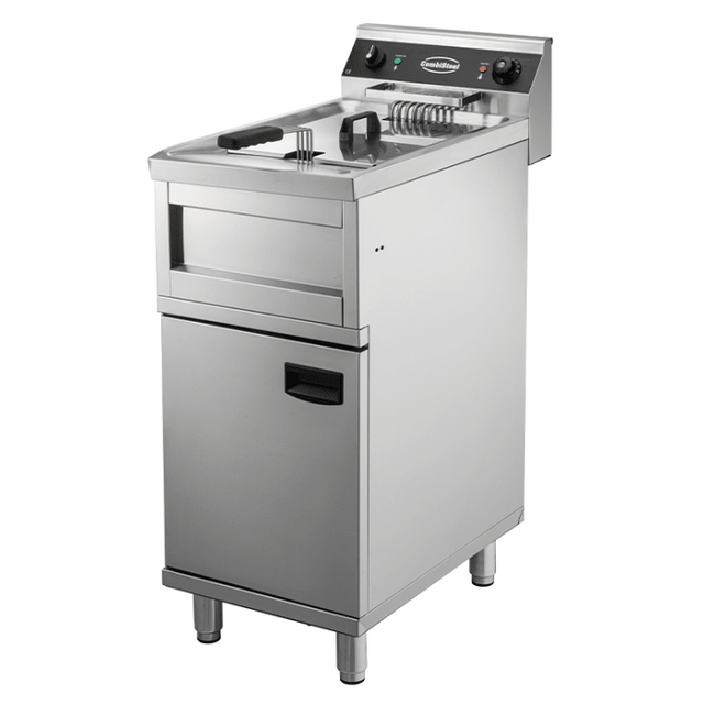 Elektro Fritteuse - 12 Liter - 400x700x850 mm - 6 kW - Gastro-Bedarf24 GmbH