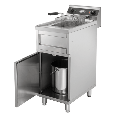 Elektro Fritteuse - 12 Liter - 400x700x850 mm - 6 kW - Gastro-Bedarf24 GmbH