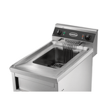 Elektro Fritteuse - 12 Liter - 400x700x850 mm - 6 kW - Gastro-Bedarf24 GmbH