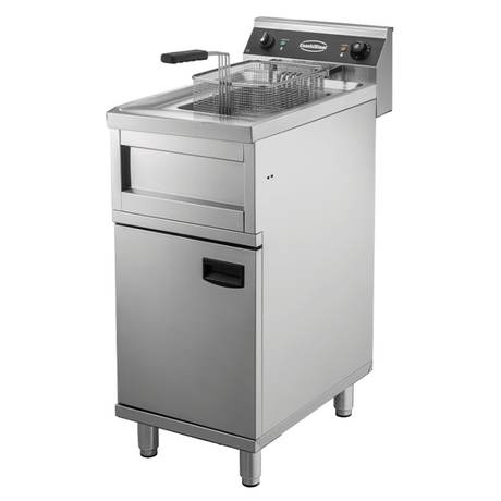 Elektro Fritteuse - 12 Liter - 400x700x850 mm - 6 kW - Gastro-Bedarf24 GmbH