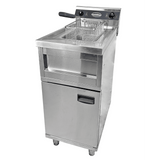 Elektro Fritteuse - 12 Liter - 400x700x950 mm - 9 kW - Gastro-Bedarf24 GmbH