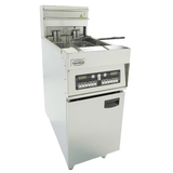 Elektro Fritteuse - 25 Liter - 400x800x1180 mm - 18 kW - Gastro-Bedarf24 GmbH