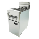 Elektro Fritteuse - 25 Liter - 400x800x1180 mm - 18 kW - Gastro-Bedarf24 GmbH
