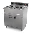 Elektro Fritteuse 2x12 Liter - 800x700x850 mm - 18 kW - Gastro-Bedarf24 GmbH