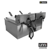 Elektro-Fritteuse - 2x8 Liter Budget - Gastro-Bedarf24 GmbH