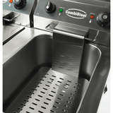 Elektro Fritteuse - 2x9 Liter - 695x530x970 mm - 6,6 kW - Gastro-Bedarf24 GmbH