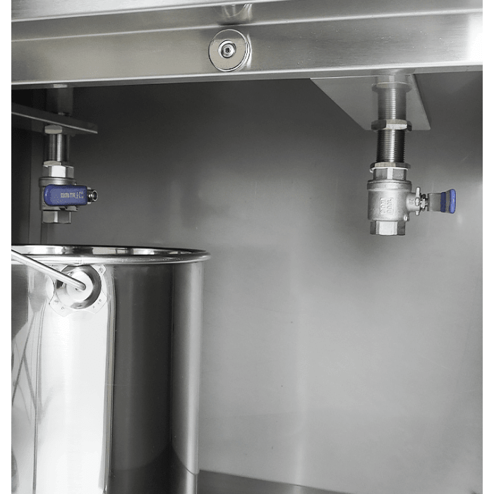 Elektro Fritteuse - 2x9 Liter - 695x530x970 mm - 6,6 kW - Gastro-Bedarf24 GmbH