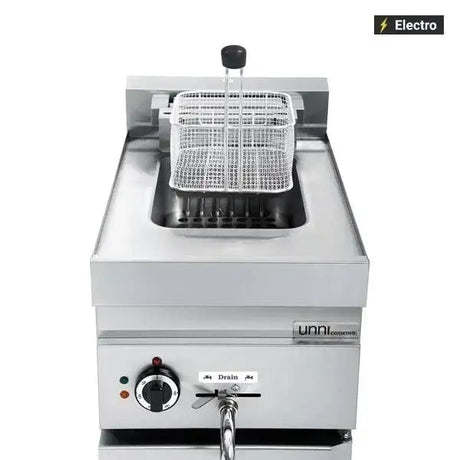 Elektro-Fritteuse 650 - 10 Liter - 400x650x320 mm - 7,5 kW - Gastro-Bedarf24 GmbH