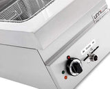 Elektro-Fritteuse 650 - 10 Liter - 400x650x320 mm - 7,5 kW - Gastro-Bedarf24 GmbH