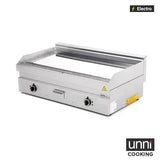 Elektro-Grillplatte - Chrom - 1100x650x320 mm - 13,5 kW - Gastro-Bedarf24 GmbH