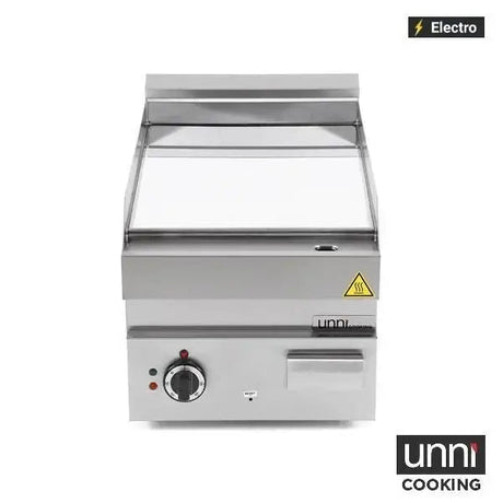 Elektro-Grillplatte - Chrom - 400x650x320 mm - 4,5 kW - Gastro-Bedarf24 GmbH