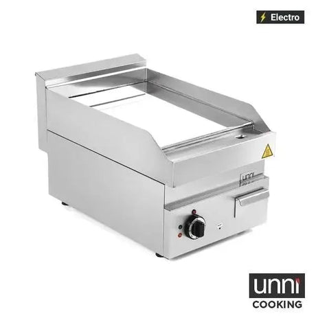 Elektro-Grillplatte - Chrom - 400x650x320 mm - 4,5 kW - Gastro-Bedarf24 GmbH