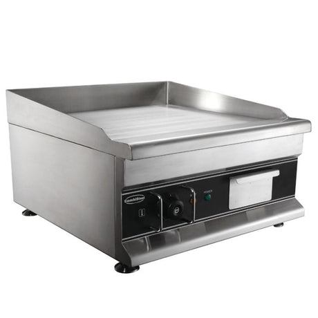 Elektro-Grillplatte - Chrom - 500x520x310 mm - 3 kW - Gastro-Bedarf24 GmbH
