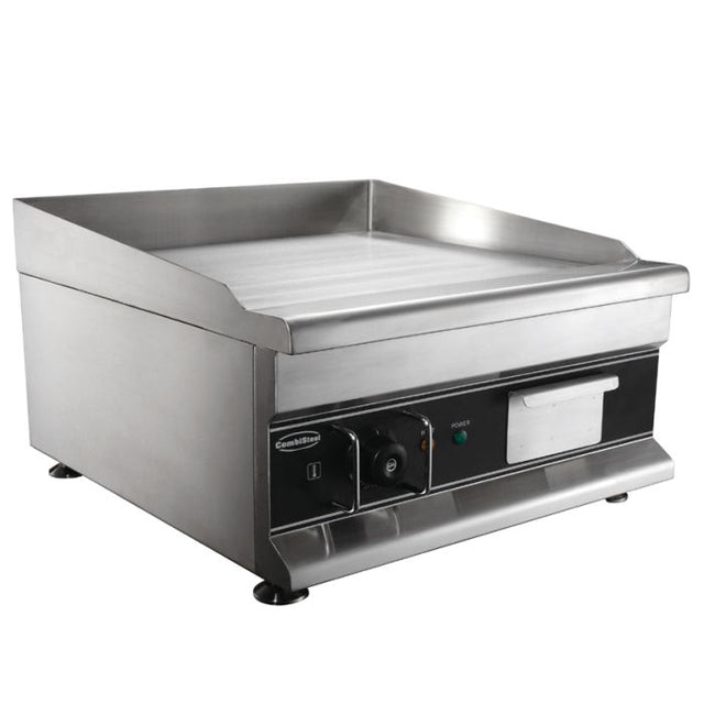Elektro-Grillplatte - Chrom - 500x520x310 mm - 3 kW - Gastro-Bedarf24 GmbH
