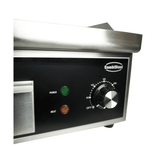 Elektro-Grillplatte - Gerillt - 360x450x220 mm - 2 kW - Gastro-Bedarf24 GmbH